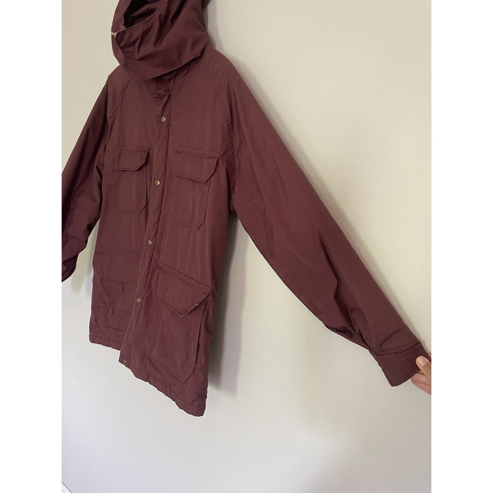 Vintage Woolrich Canvas Mountain‎ Parka/Canvas Coat. Wine Color. Size Medium. - Picture 3 of 16